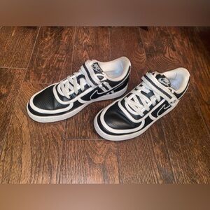 Black and white Nike